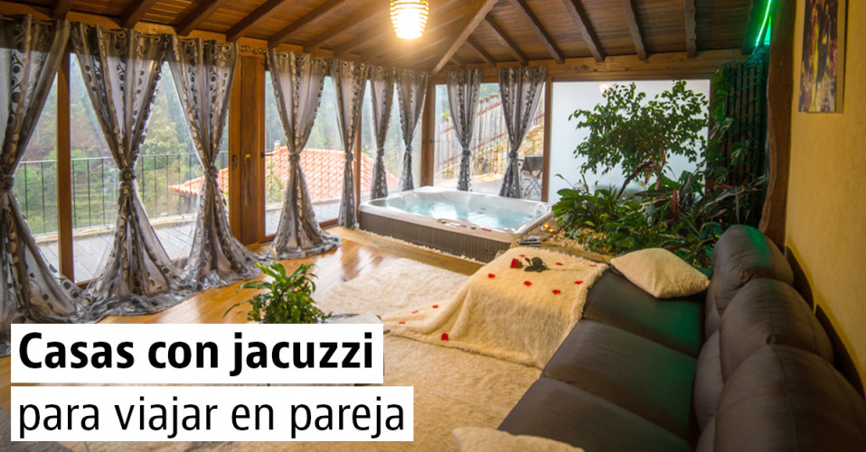 Casas con jacuzzi libres para el Día de San Valentín