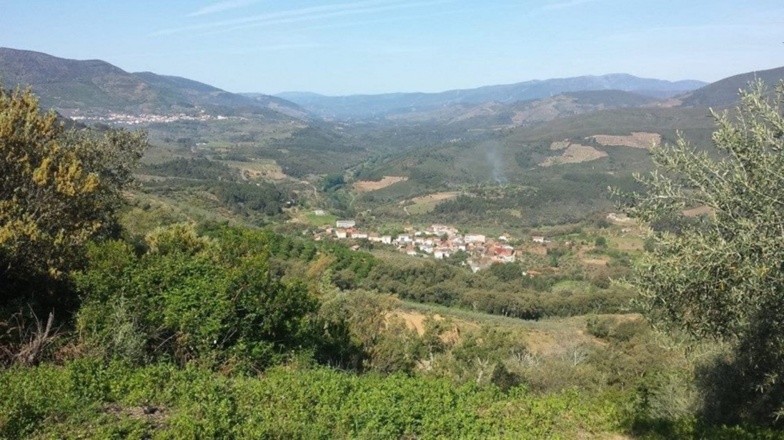 Pueblo Ribera Oveja, en Las Hurdes