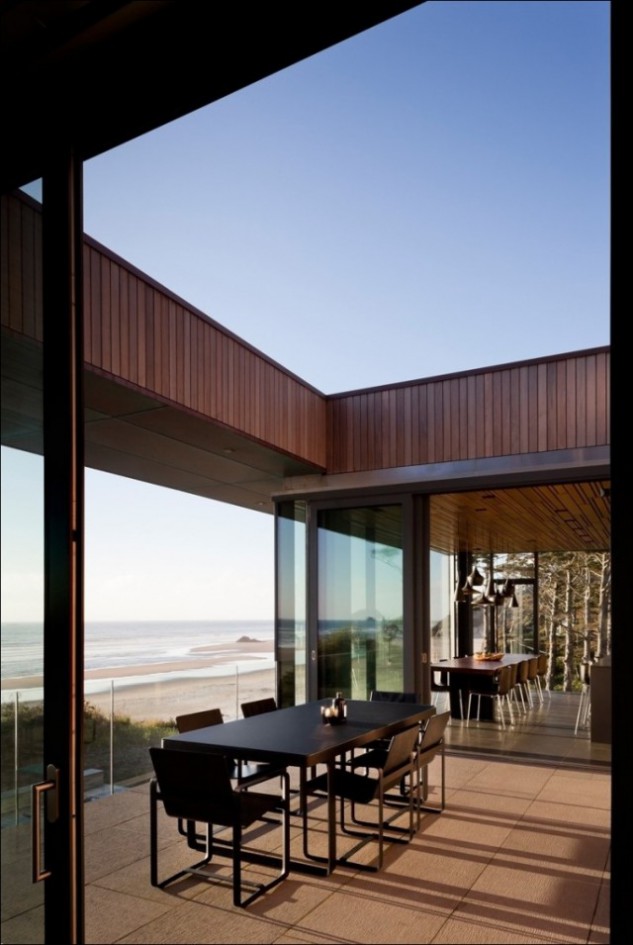 Casas de ensueño: una vivienda en la playa con estructura de acero y