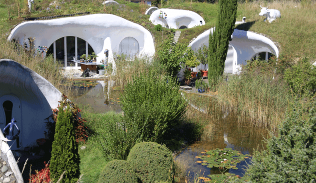 O lago artificial, o complemento