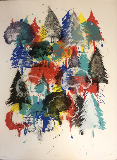 Grabado de Alfonso Albacete por 800 euros +IVA (76 x 56 cm)