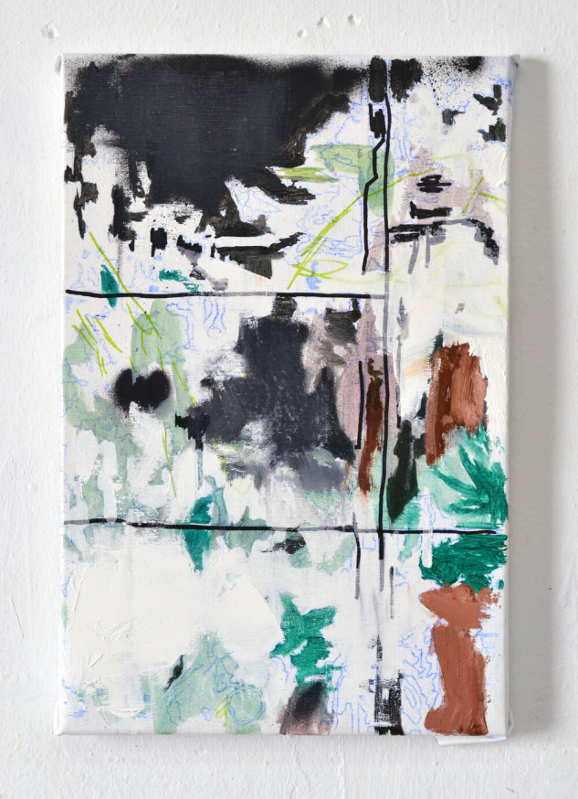 Cuadro de Pablo Merchante por 650 euros +IVA (41 x 27 cm)