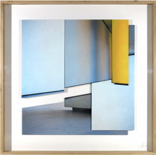 Fotografía enmarcada de Patrik Grijalvo por 785 euros (36x36x4 cm)