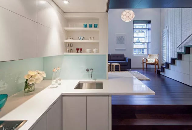 La cocina, moderna y funcional