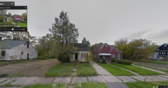 La involución decadente de detroit vista desde googlemaps (fotos)