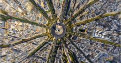 Arco del Triunfo en París. Autor: AirPano