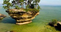 Turnip Rock (Michigan, EEUU)