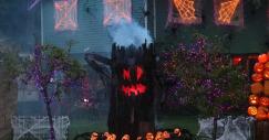 Casa embrujada para Halloween