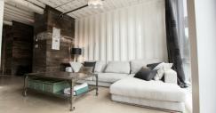 La vivienda hecha reciclando materiales comerciales