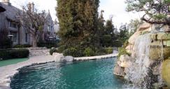 La piscina de la mansión de Playboy