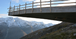 El mirador en Noruega