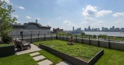 Un jardín de 140 m2