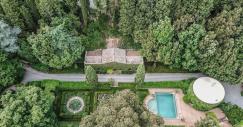 La villa de Valentino en Toscana
