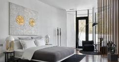 La casa tiene tres habitaciones