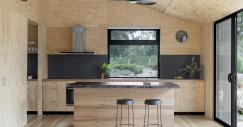 La madera, protagonista en el interior