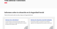 certificado de vida laboral online