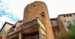 El torreón formaba parte del Castillo de Talarn (Lleida)