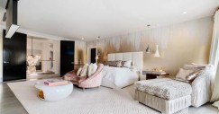 La nueva mansión de Leo Messi en Florida. Dormitorio principal