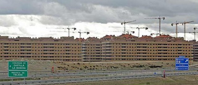 vista panorámica del municipio toledano de seseña