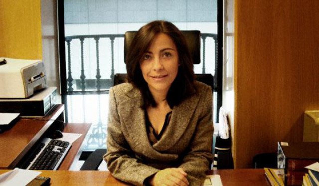 ana maría fuentes pacheco, diputada del psoe y portavoz de la comisión de vivienda
