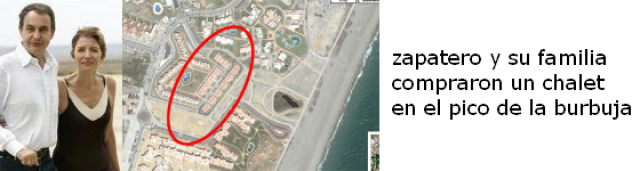 imagen de la urbanización donde está el chalet de la familia zapatero-espinosa en vera (almería)