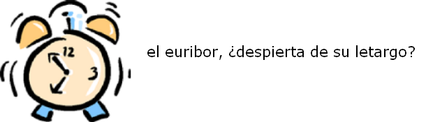 el euribor ha subido lentamente durante todo el mes