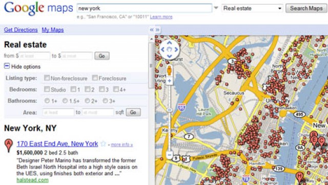 ejemplo de lo que ofrecía google en nueva york