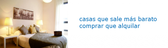 lista de viviendas nuevas a precios atractivos en comparación con su alquiler