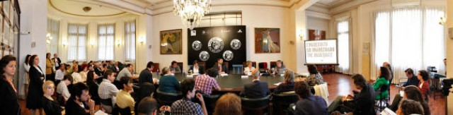rueda de prensa de la presentación del Pabellón de España en la 54 edición de la Bienal de Venecia