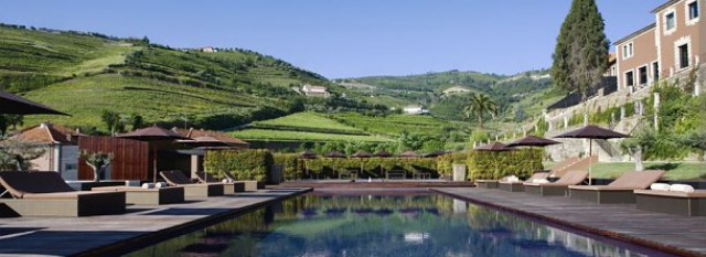 vistas del exterior del hotel aquapura douro valley