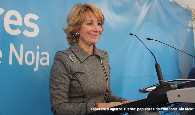 foto seleccionada de la galeria en flickr de esperanza aguirre