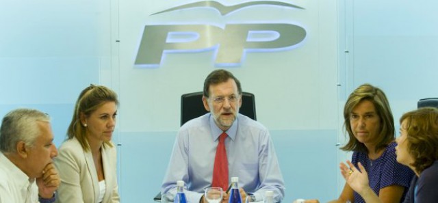 mariano rajoy, líder del pp