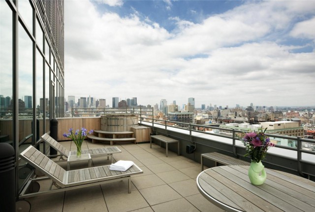 un museo moderno en el cielo - nueva york