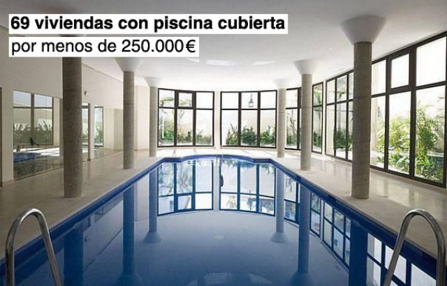 69 viviendas para disfrutar de la piscina en invierno