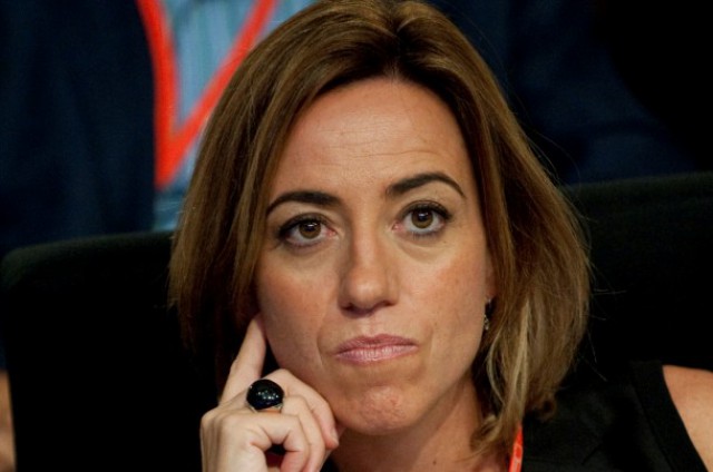 carme chacón, ex ministra de vivienda del psoe