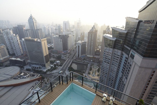 ático dúplex con piscina en la terraza - china