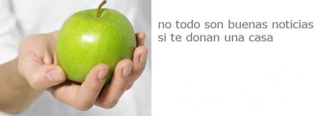 la donación de vivienda: no todo son ventajas y, en algunas comunidades, menos