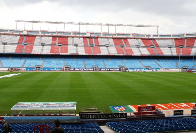 estadio vicente calderón, donde se prevé instalar zonas verdes