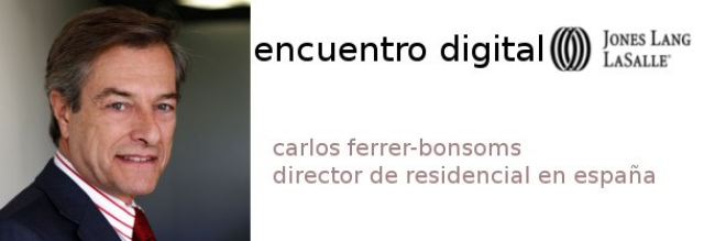 carlos ferrer-bonsoms, director de residencial de jones lang lasalle
