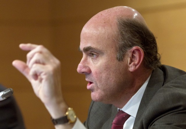 luis de guindos, ministro de economía