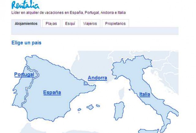 rentalia, portal inmobiliario para buscar vivienda vacacional