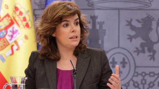 soraya sáenz de santamaría, portavoz del gobierno