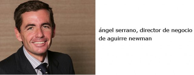 ángel serrano, director de negocio de aguirre newman