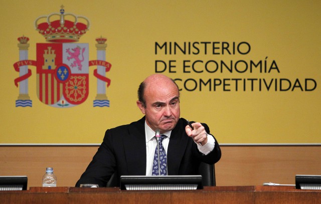 luis de guindos, ministro de economía