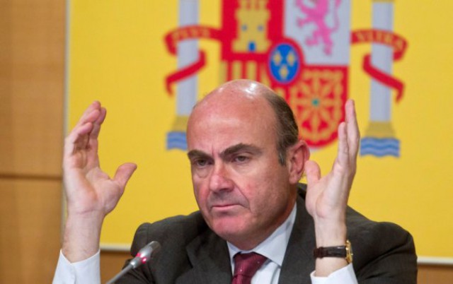 luis de guindos, ministro de economía