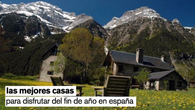 las casas más espectaculares para pasar el fin de año en españa