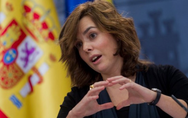 soraya sáenz de santamaría, vicepresidenta del gobierno
