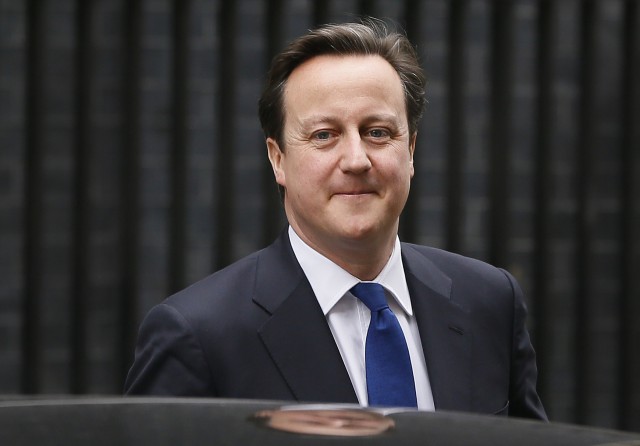 el primer ministro británico, david cameron