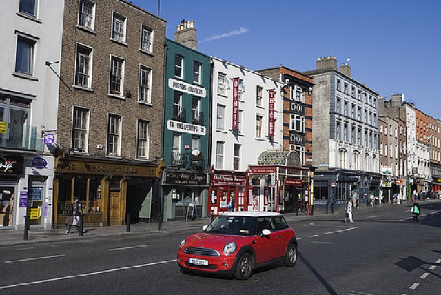 viviendas en dame street, dublín (irlanda)