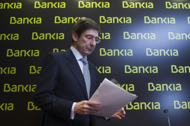 Jose Ignacio Goirigolzarri, el presidente de bankia